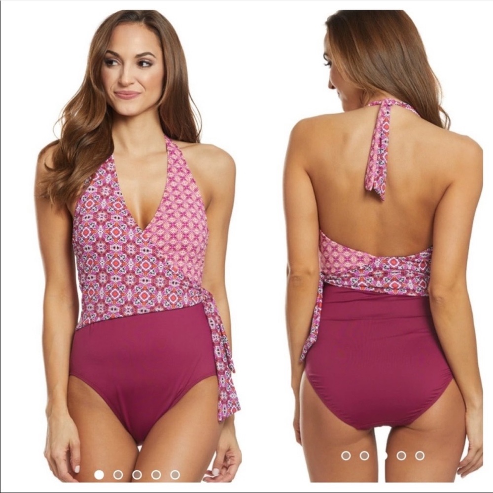 NWT Lauren Ralph Lauren OnePiece Swimsuit SZ 6